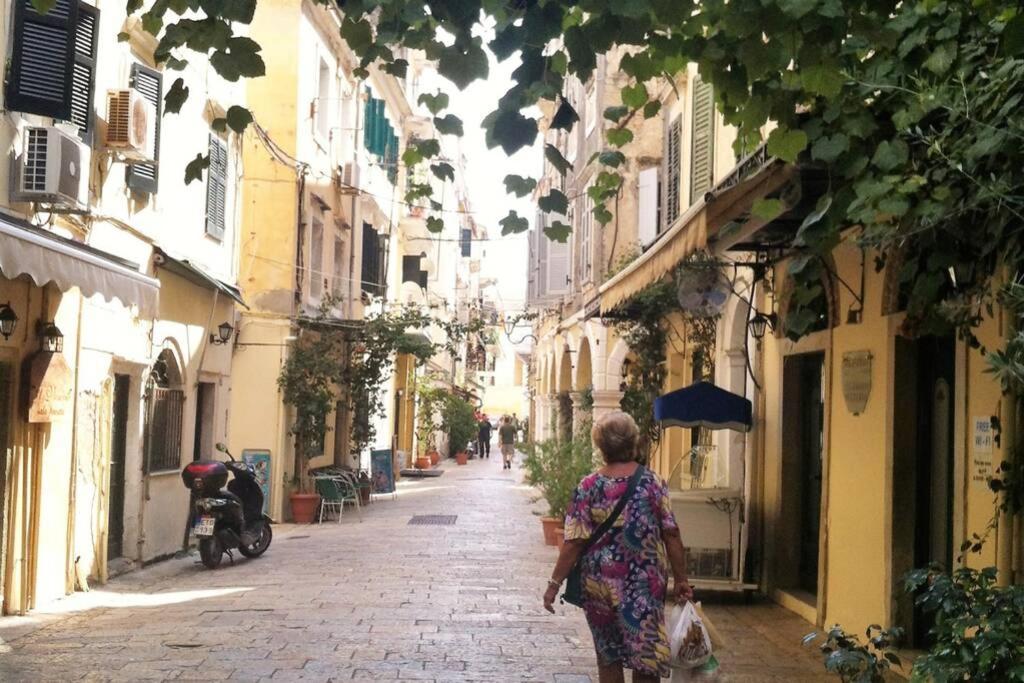 Marialena Flat /Corfu Historical Center/Porta Remounda Apartment Ngoại thất bức ảnh